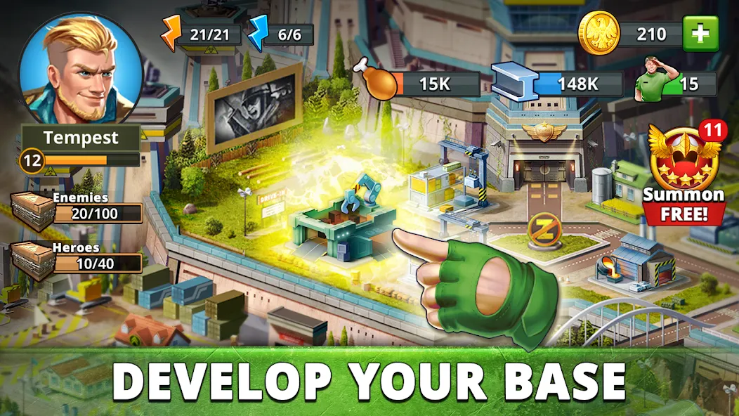 Скачать Puzzle Combat: Match-3 RPG — Безлимитные деньги и энергия — скриншот 3
