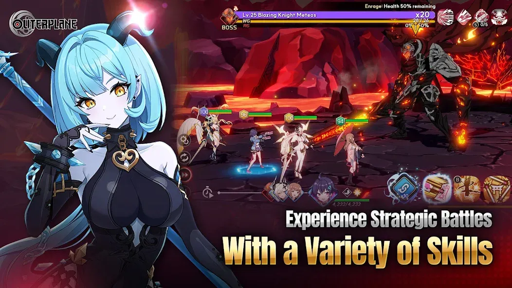 Скачать OUTERPLANE - Strategy Anime мод — Безлимитные ресурсы и усиленные герои — скриншот 1 Скачать OUTERPLANE - Strategy Anime мод — Безлимитные ресурсы и усиленные герои — скриншот 1
