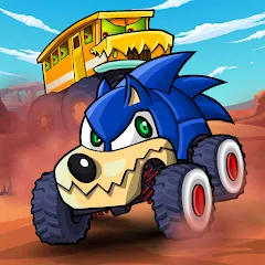 Car Eats Car Multiplayer Race взлом на Андроид — Безлимитные деньги и все машины