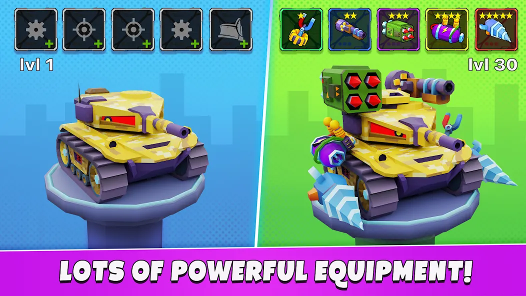 Скачать мод Car Eats Car 5 - Battle Arena — Безлимитные деньги и усиленные машины — скриншот 5