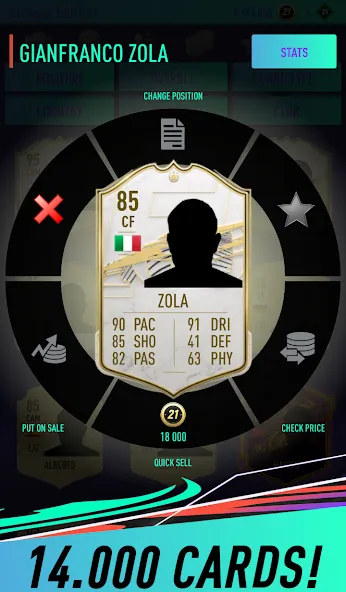 Скачать Pack Opener for FUT 21 бесплатно — Безлимитные монеты и редкие паки — скриншот 4
