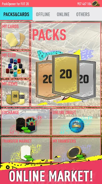 Скачать Pack Opener for FUT 20 by SMOQ бесплатно — Улучшенный симулятор открытия паков — скриншот 2 Скачать Pack Opener for FUT 20 by SMOQ бесплатно — Улучшенный симулятор открытия паков — скриншот 2