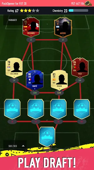 Скачать Pack Opener for FUT 20 by SMOQ бесплатно — Улучшенный симулятор открытия паков — скриншот 3 Скачать Pack Opener for FUT 20 by SMOQ бесплатно — Улучшенный симулятор открытия паков — скриншот 3