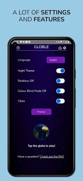 Скачать Globle - Country Guess Game бесплатно — Безлимитные подсказки и все страны открыты — скриншот 4