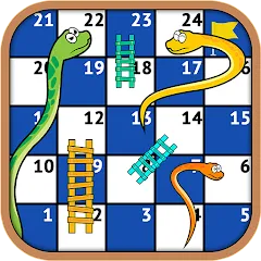 Snakes and Ladders - Ludo Game (Мод: Без рекламы и все поля открыты) — скачать на Андроид