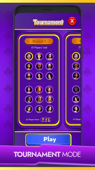 Мод Tonk - Classic Card Game — Безлимитные деньги и подсказки, скачать APK — скриншот 3
