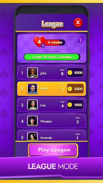 Мод Tonk - Classic Card Game — Безлимитные деньги и подсказки, скачать APK — скриншот 4