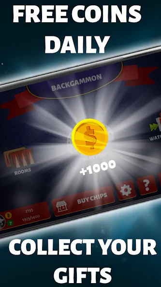 Backgammon Offline взлом на Андроид — Без рекламы и разблокированы все функции — скриншот 4