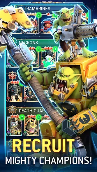 Скачать Warhammer 40,000: Tacticus — Безлимитные ресурсы и усиленные бойцы — скриншот 1 Скачать Warhammer 40,000: Tacticus — Безлимитные ресурсы и усиленные бойцы — скриншот 1