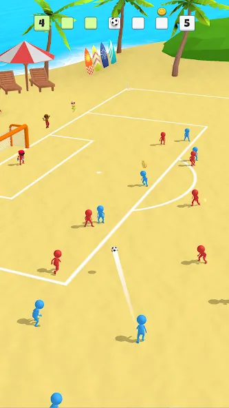 Скачать мод Super Goal: Fun Soccer Game — Безлимитные монеты и все команды — скриншот 2 Скачать мод Super Goal: Fun Soccer Game — Безлимитные монеты и все команды — скриншот 2
