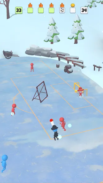 Скачать мод Super Goal: Fun Soccer Game — Безлимитные монеты и все команды — скриншот 3 Скачать мод Super Goal: Fun Soccer Game — Безлимитные монеты и все команды — скриншот 3