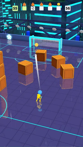 Скачать мод Super Goal: Fun Soccer Game — Безлимитные монеты и все команды — скриншот 5 Скачать мод Super Goal: Fun Soccer Game — Безлимитные монеты и все команды — скриншот 5