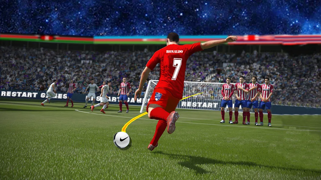 Soccer Kick Football Champion взлом APK — Безлимитные деньги и энергия — скриншот 2 Soccer Kick Football Champion взлом APK — Безлимитные деньги и энергия — скриншот 2