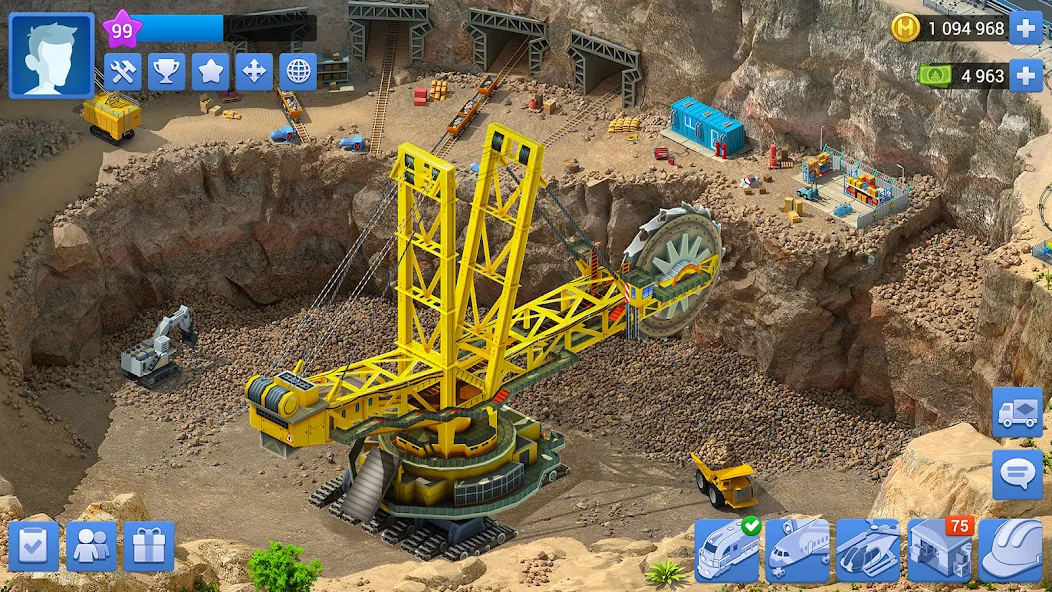 Megapolis: City Building Sim — Безлимитные деньги и ресурсы, скачать мод APK — скриншот 1 Megapolis: City Building Sim — Безлимитные деньги и ресурсы, скачать мод APK — скриншот 1