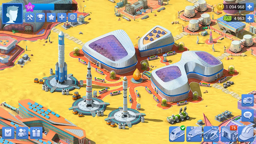 Megapolis: City Building Sim — Безлимитные деньги и ресурсы, скачать мод APK — скриншот 2 Megapolis: City Building Sim — Безлимитные деньги и ресурсы, скачать мод APK — скриншот 2