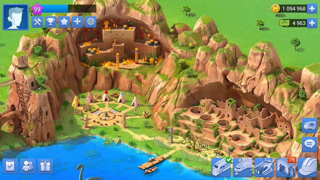 Megapolis: City Building Sim — Безлимитные деньги и ресурсы, скачать мод APK — скриншот 4 Megapolis: City Building Sim — Безлимитные деньги и ресурсы, скачать мод APK — скриншот 4