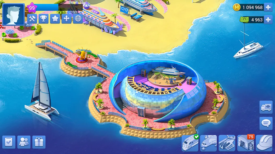 Megapolis: City Building Sim — Безлимитные деньги и ресурсы, скачать мод APK — скриншот 5 Megapolis: City Building Sim — Безлимитные деньги и ресурсы, скачать мод APK — скриншот 5