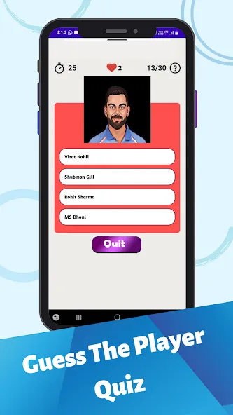 Скачать Cricket Quiz Game на Андроид с модом — Безлимитные подсказки и все ответы — скриншот 1 Скачать Cricket Quiz Game на Андроид с модом — Безлимитные подсказки и все ответы — скриншот 1