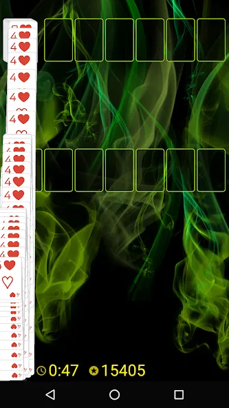 All In a Row Solitaire — Без рекламы и все карты открыты, скачать мод APK — скриншот 2 All In a Row Solitaire — Без рекламы и все карты открыты, скачать мод APK — скриншот 2
