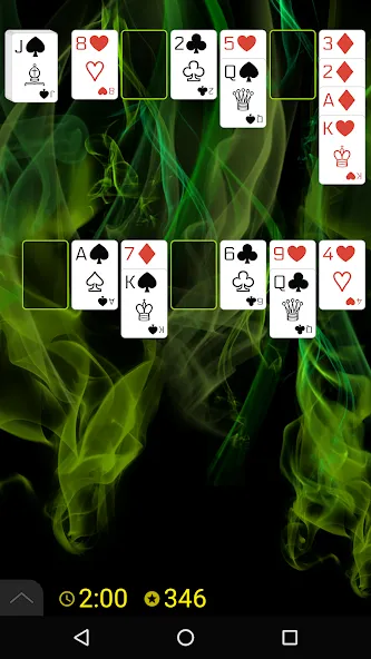 All In a Row Solitaire — Без рекламы и все карты открыты, скачать мод APK — скриншот 3 All In a Row Solitaire — Без рекламы и все карты открыты, скачать мод APK — скриншот 3