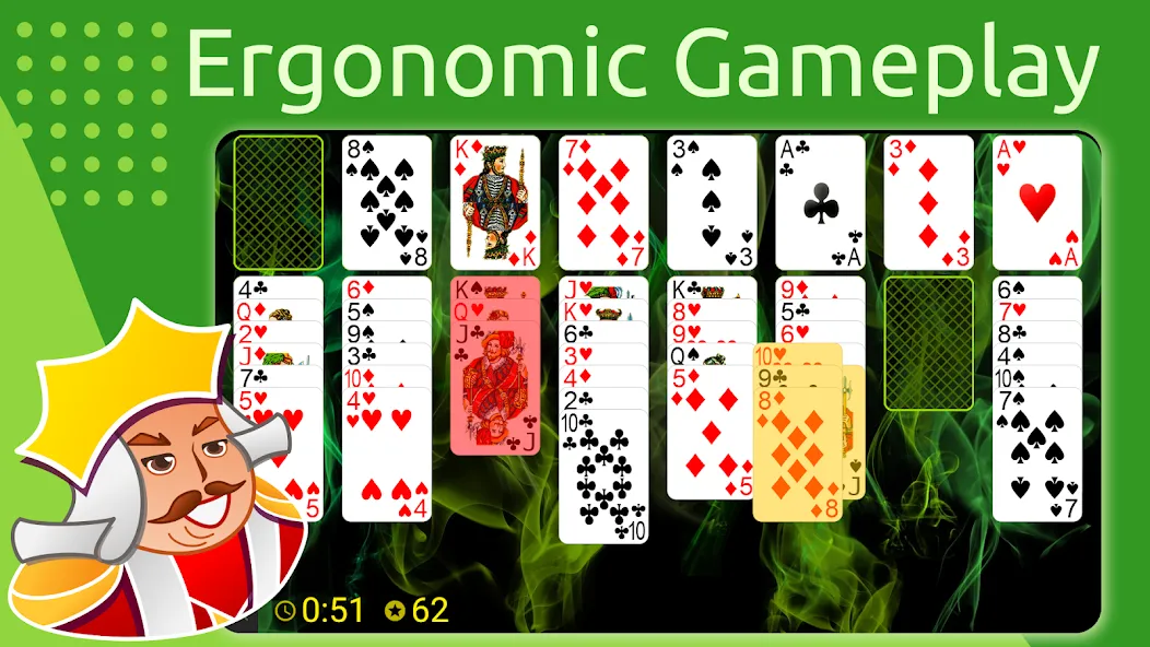 Скачать FreeCell — Открыты все уровни и подсказки — скриншот 1