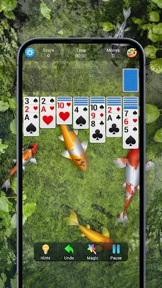 Solitaire, Klondike Card Games — последняя версия с модом (Безлимитные подсказки и отмены хода) — скриншот 5 Solitaire, Klondike Card Games — последняя версия с модом (Безлимитные подсказки и отмены хода) — скриншот 5