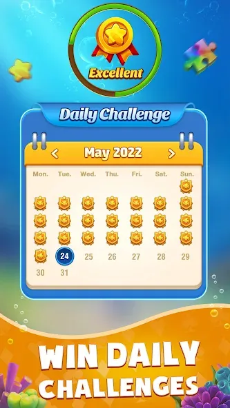 Solitaire: Fish Master — последняя версия с модом (Безлимитные монеты и рыбки) — скриншот 5 Solitaire: Fish Master — последняя версия с модом (Безлимитные монеты и рыбки) — скриншот 5