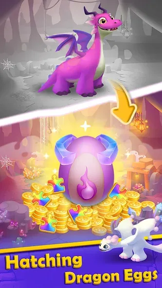 Solitaire Dragons бесплатно на Андроид — мод: Бесконечные монеты и бонусы — скриншот 5 Solitaire Dragons бесплатно на Андроид — мод: Бесконечные монеты и бонусы — скриншот 5
