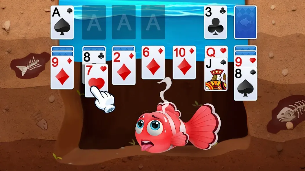 Скачать Solitaire мод — Без рекламы и без ограничений — скриншот 2 Скачать Solitaire мод — Без рекламы и без ограничений — скриншот 2