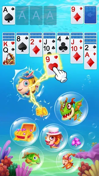 Скачать Solitaire мод — Без рекламы и без ограничений — скриншот 5 Скачать Solitaire мод — Без рекламы и без ограничений — скриншот 5
