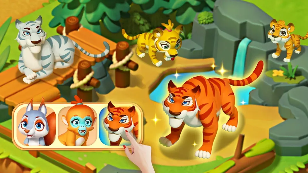 Solitaire - Wild Park — скачать мод: Безлимитные подсказки и джокеры — скриншот 3