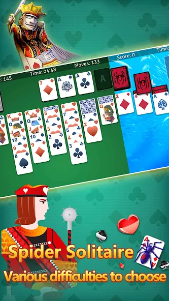 klondike solitaire :card shark мод на Андроид: Без рекламы и все карты открыты — скриншот 4 klondike solitaire :card shark мод на Андроид: Без рекламы и все карты открыты — скриншот 4