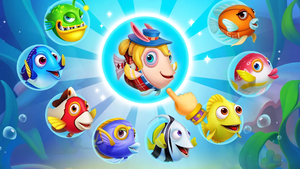 Solitaire TriPeaks Fish — скачать мод: Безлимитные монеты и бонусы — скриншот 4 Solitaire TriPeaks Fish — скачать мод: Безлимитные монеты и бонусы — скриншот 4