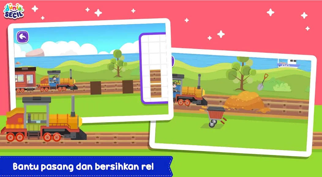 Kereta Api Dunia Secil MOD APK: Безлимитные деньги и все поезда — скриншот 3