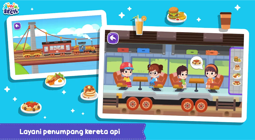 Kereta Api Dunia Secil MOD APK: Безлимитные деньги и все поезда — скриншот 4