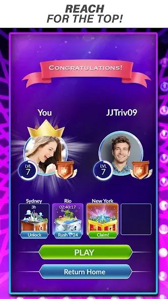 Official Millionaire Game — Безлимитные подсказки и жизни, скачать мод APK — скриншот 3 Official Millionaire Game — Безлимитные подсказки и жизни, скачать мод APK — скриншот 3