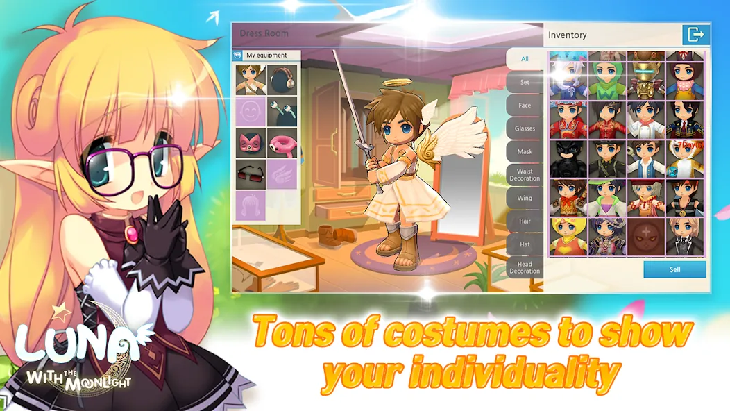 LunaM:Ph MOD APK: Улучшенная графика и новые возможности — скриншот 4