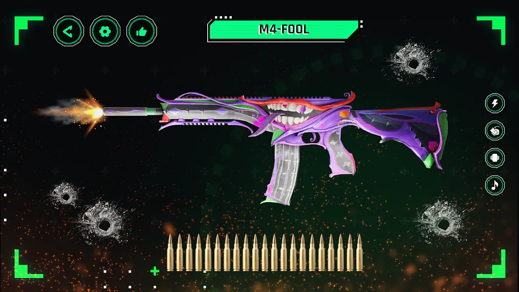 Скачать WeShots: Gun Sounds - Gun Shot Mod APK — Реалистичные звуки выстрелов и оружия — скриншот 1