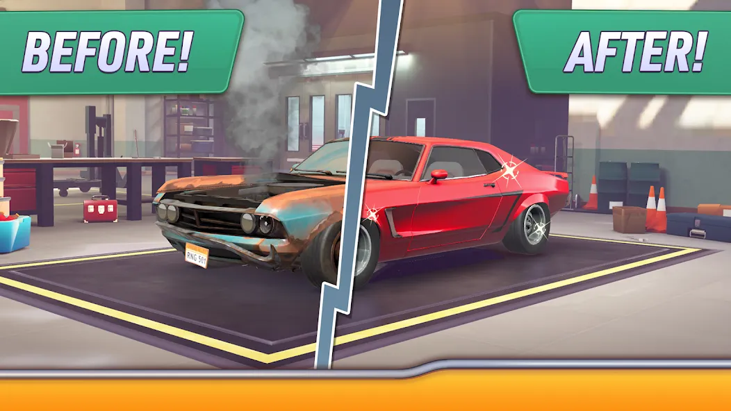 Chrome Valley Customs — Безлимитные деньги и всё открыто, скачать мод APK — скриншот 1