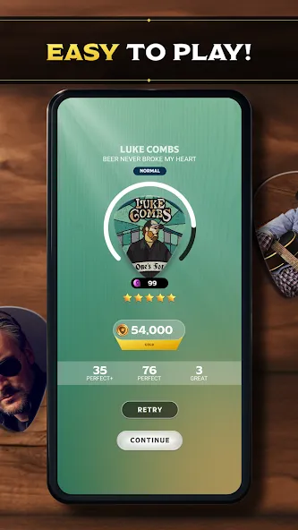 Country Star: Music Game взлом на Андроид — Безлимитные деньги и все песни — скриншот 5 Country Star: Music Game взлом на Андроид — Безлимитные деньги и все песни — скриншот 5