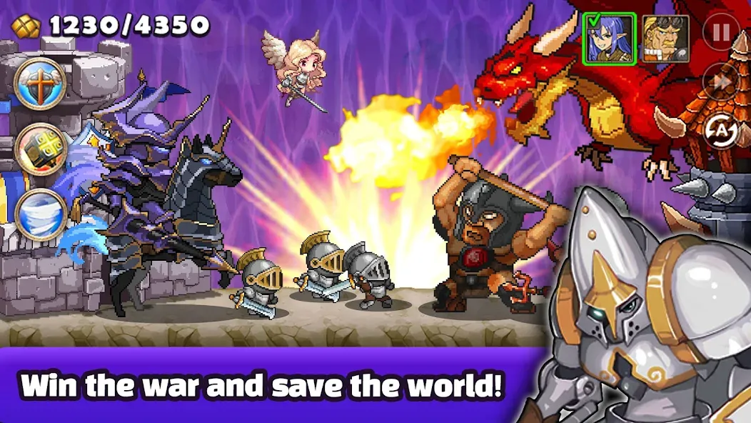 Kingdom Wars - Tower Defense — взломанная версия, Безлимитные ресурсы и улучшения — скриншот 5