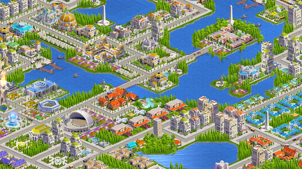 Designer City: Empire Edition взлом на Андроид — Безлимитные деньги и ресурсы — скриншот 1
