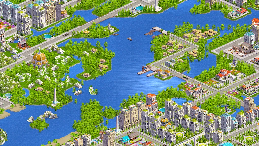 Designer City: Empire Edition взлом на Андроид — Безлимитные деньги и ресурсы — скриншот 2