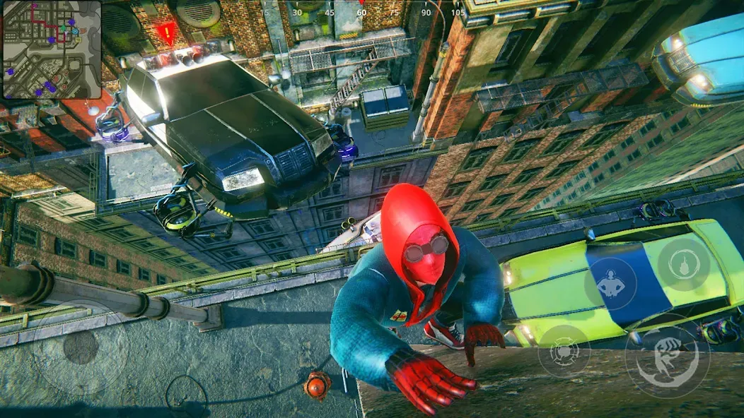 Super city Hero:Spider Game взломанный APK — Безлимитные деньги и супергеройские способности — скриншот 2