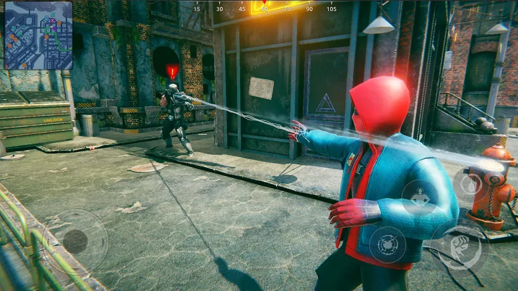 Super city Hero:Spider Game взломанный APK — Безлимитные деньги и супергеройские способности — скриншот 3