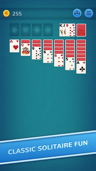 Скачать 7 Solitaire на Андроид с модом — Безлимитные подсказки и отмены ходов — скриншот 1 Скачать 7 Solitaire на Андроид с модом — Безлимитные подсказки и отмены ходов — скриншот 1