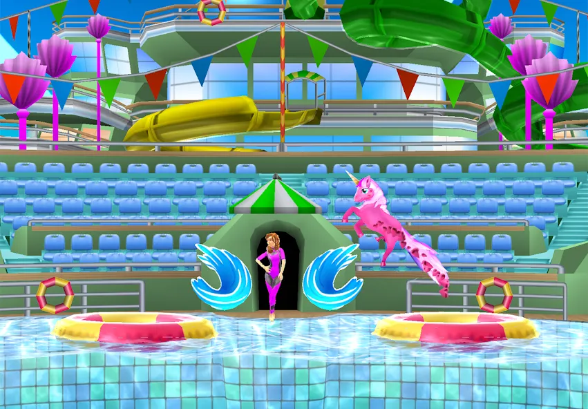 My Dolphin Show взлом APK — Безлимитные монеты и разблокированы уровни — скриншот 2 My Dolphin Show взлом APK — Безлимитные монеты и разблокированы уровни — скриншот 2