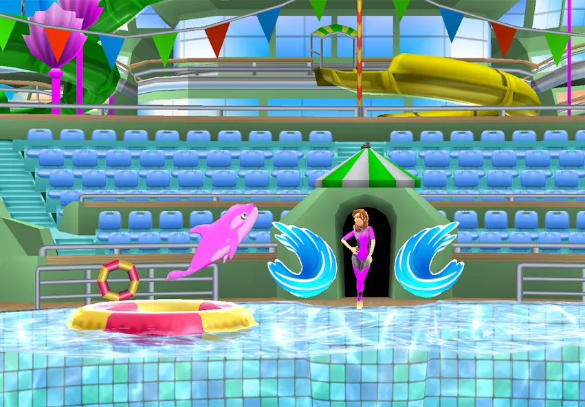 My Dolphin Show взлом APK — Безлимитные монеты и разблокированы уровни — скриншот 4 My Dolphin Show взлом APK — Безлимитные монеты и разблокированы уровни — скриншот 4