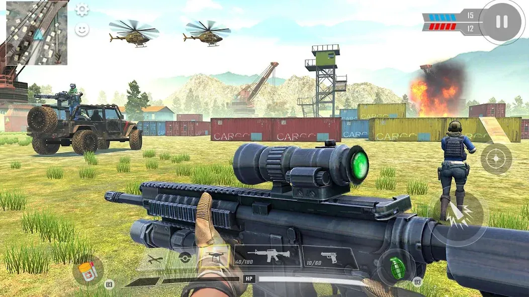 Скачать Commando War Army Game Offline — Безлимитные патроны и здоровье — скриншот 4 Скачать Commando War Army Game Offline — Безлимитные патроны и здоровье — скриншот 4