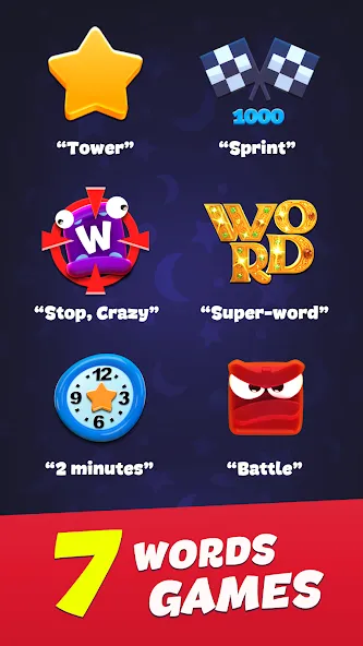 Toy Words play together online MOD APK скачать на Андроид — Открыты все уровни и подсказки — скриншот 1 Toy Words play together online MOD APK скачать на Андроид — Открыты все уровни и подсказки — скриншот 1